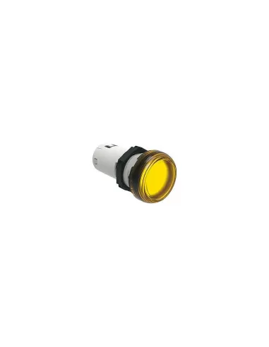 Lovato 8lp2tila5p indic lum monobl amarillo led 12 v dc//ca